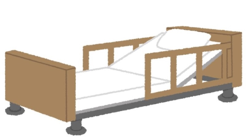 介護ベッドのイメージ図